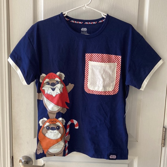 Star Wars Other - New With Tag Disney Star Wars Ewoks Christmas Tee for Kids